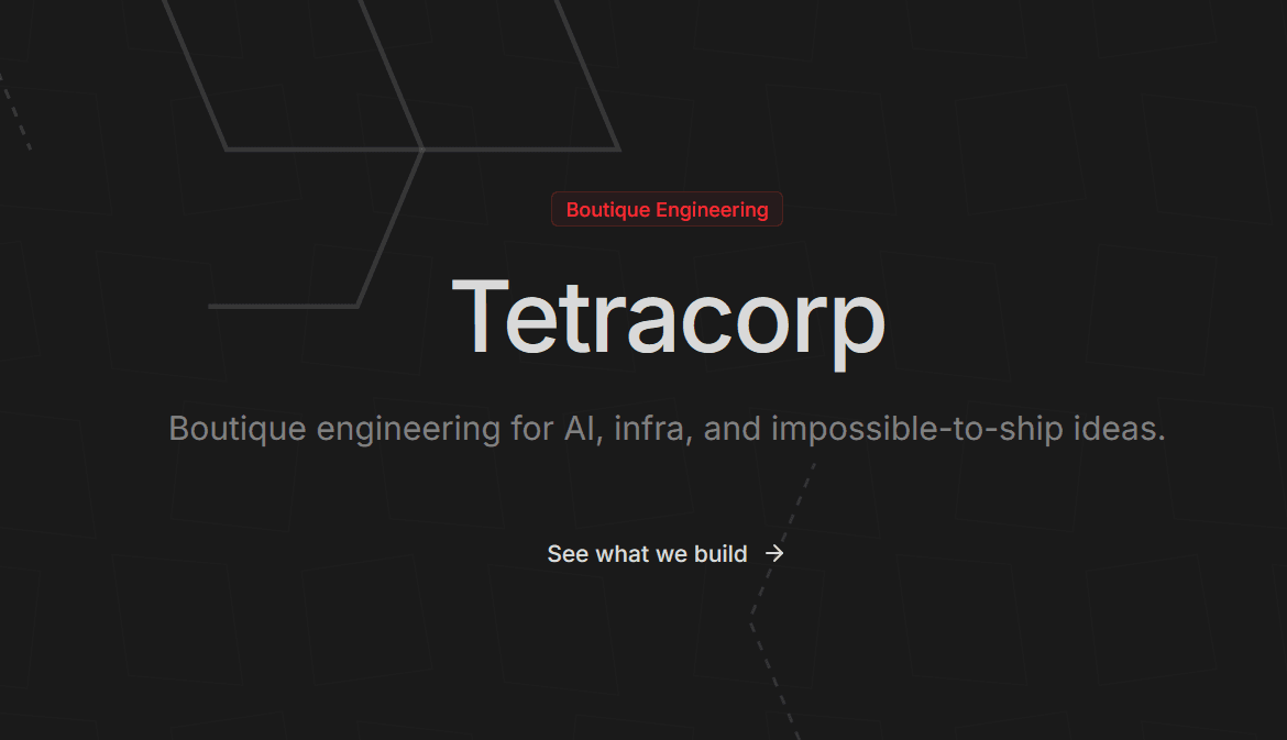 Tetracorp.dev