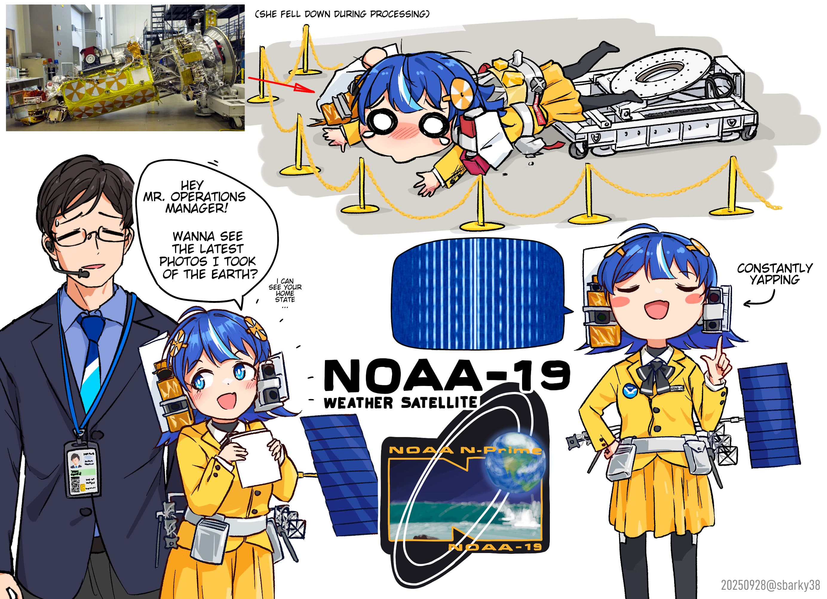 noaa-19 weather satellite! :D